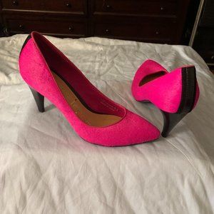 Nanette Lepore Hot Pink High Heels